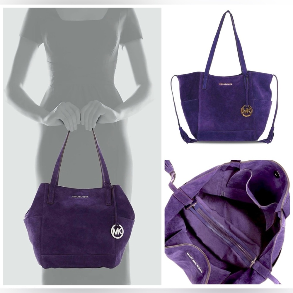 MICHAEL Michael Kors Purple Shoulder Bag - Picture 2 of 16